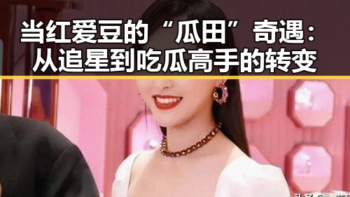 当红爱豆的“瓜田”奇遇：从追星到吃瓜高手的转变
